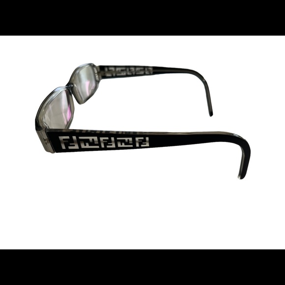 Fendi Women's Eyeglasses FF664 965 Black Logo 51 14 140 Rectangle Frames w/ Case - Picture 5 of 9